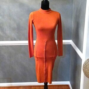 J lux label sweater dress